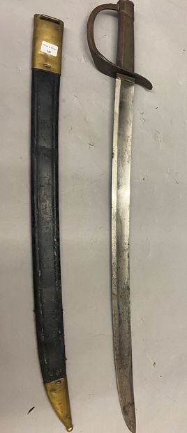 Board sword, model 1833, iron guard, cut...