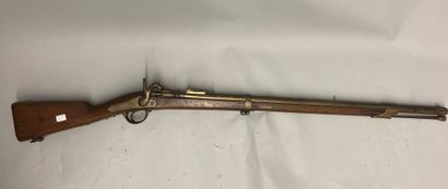 null Carabine de chasseur modèle 1846, transformée 1867 à tabatière, canon poinçonné...