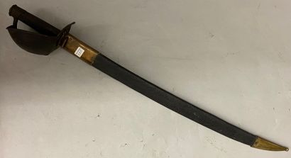 null Sabre de bord modèle 1833, lame de la manufacture royale de Châtellerault d'avril...