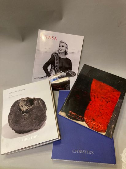 null A lot of various sales catalogs : Christie's, Artcurial, Ader...

Lot sold as...