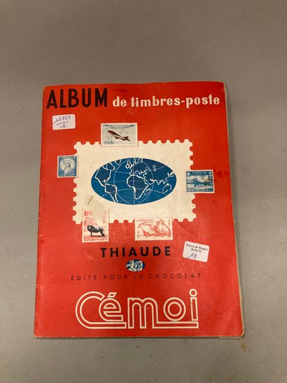Un album de timbres : Canada, Vietnam, Monaco,...