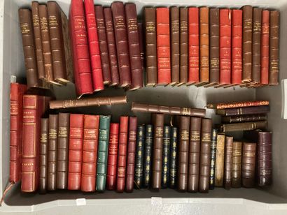 null 
Ensemble de livres reliés dont : DORAT La Haye 1773, GIRAUDOUX, GREEN, BOSSUET,...