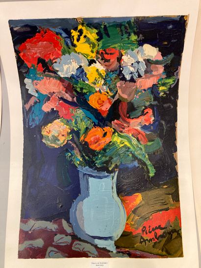 null Pierre AMBROGIANI (1907-1985)

Bouquet in a vase 

lot of three woodcuts, signed...