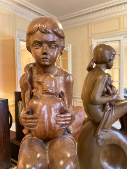 null R.A. MERCIER

Maternité

Groupe sculpté signé à la base

Ht : 53 cm 

Lot vendu...
