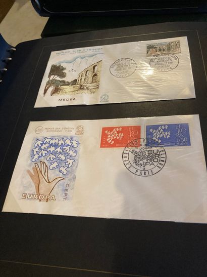 null Lot: 1st day covers and some stamps (album and bulk)