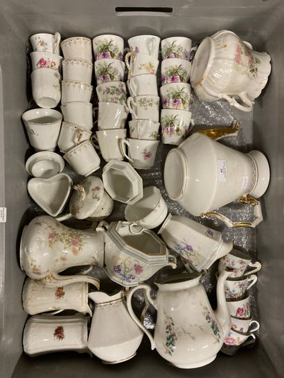 null Lot of earthenware and various porcelains