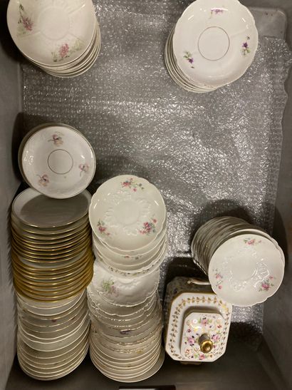 null Lot of earthenware and various porcelains