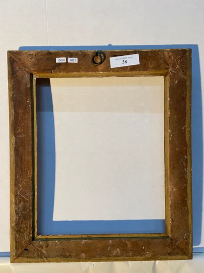 null Carved and gilded wood frame with Bérain decoration

Louis XIV period

47 x...