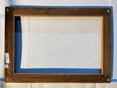 null Cadre en bois et pâte doré, 

Stye Louis XIV, XXème 

59 x 91 x 10 cm