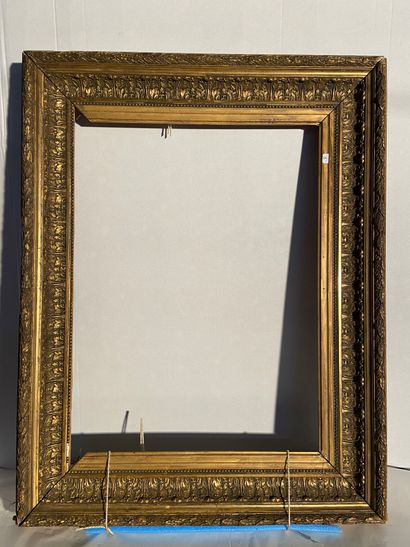 null Wooden frame and gilded stucco said Barbizon

19th century

(accidents)

45...