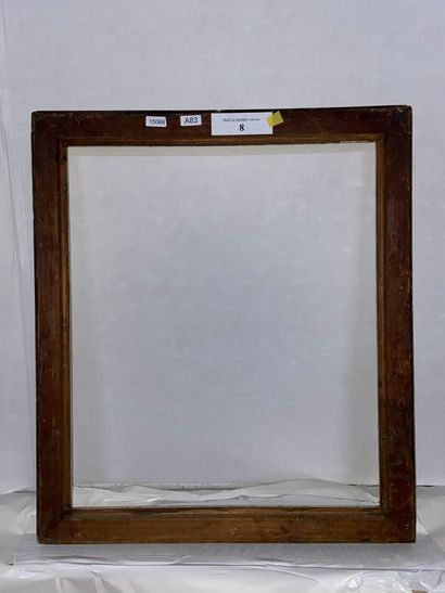 null Molded and silvered wood frame

Germany early XIXth century

53,5 x 63,5 x 6...