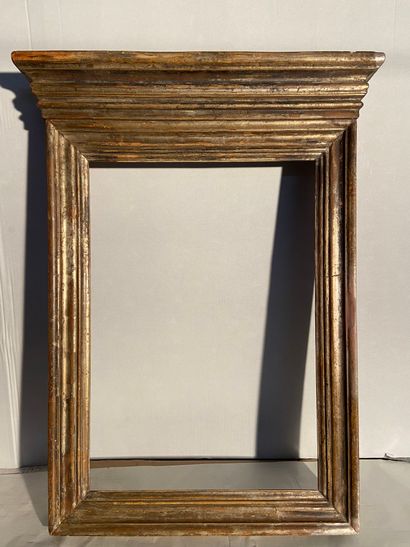 Architectural frame with tabernacle in molded...