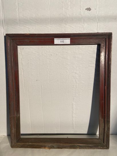 null Frame in molded wood and patinated faux mahogany

19th century

55,5 x 66 x...