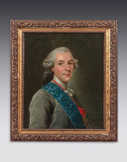 ECOLE FRANCAISE DU XVIIIe siècle, SUIVEUR D'ALEXANDRE ROSLIN Portrait du dauphin...