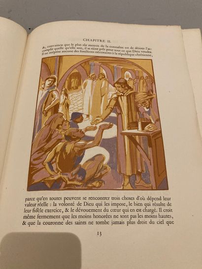null LACORDAIRE (Henri Dominique).Vie de Saint Dominique. Paris, Jacques Beltrand,...