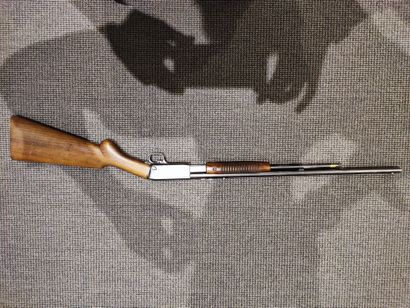 null Carabine Browning modèle trombone calibre 22lr (n°67693). Canon rayé de 56 cm,...