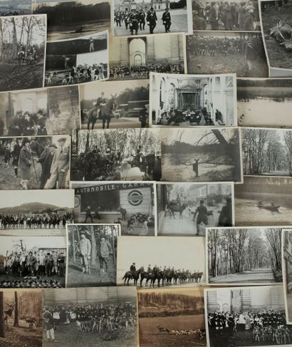 null Rare set of four photo albums concerning the Vallière Rally and coming from...