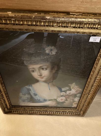 null Ecole française du XVIIIème siècle

Femme au bonnet et au bouquet

Pastel (ref....