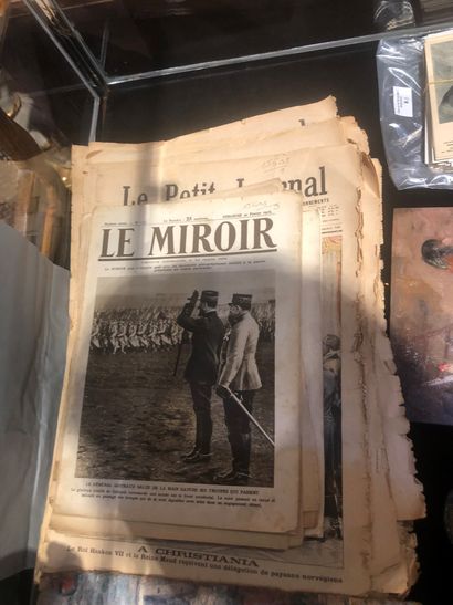 null Lots de Journaux: Le petit Journal ; Crapouillot , le Miroir édition de 1893...