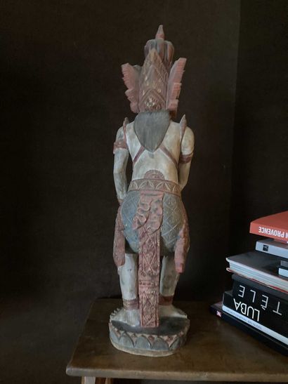 null INDONESIE

Divinité en bois laqué et sculpté

XXème siècle 54 cm (ref. : 80...