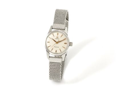 OMEGA ''LADYMATIC''. Steel lady's wristwatch,...