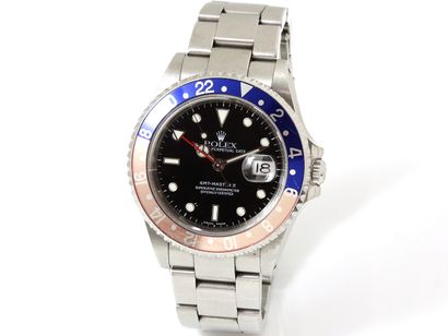 ROLEX ''OYTER PERPETUAL DATE GMT-MASTER II''....