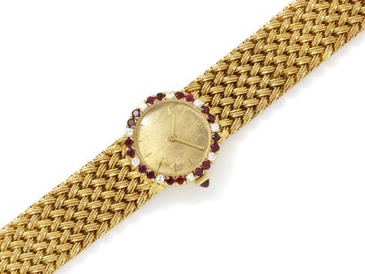 BOUCHERON PARIS. Lady's wristwatch in gold...