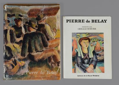Pierre DE BELAY (1890-1947) Lot de documentations, photos, lettres...