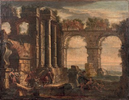 ÉCOLE ITALIENNE XVIIIe du siècle, suiveur de GHISOLFI