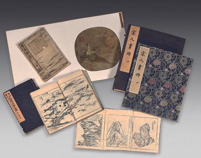 null Set of albums including:
- Dai Nihon meikazensho, seal of the painters of Japan,...