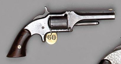 null Revolver Smith & Wesson n° 1 ½, first issue, à percussion annulaire, simple...