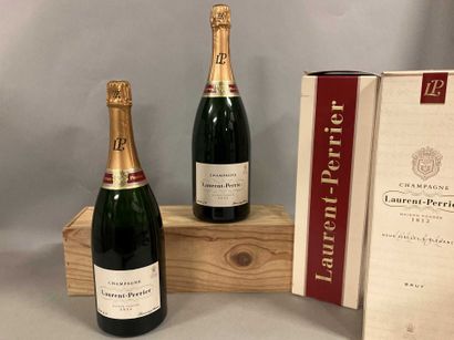 null 2 magnums CHAMPAGNE Laurent Perrier