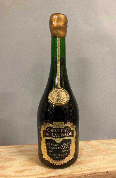 null 1 bouteille BAS-ARMAGNAC Château de Laubade 12 ans