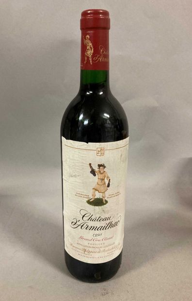 null 1 bouteille Château D'ARMAILHACQ, 5° cru Pauillac 1993