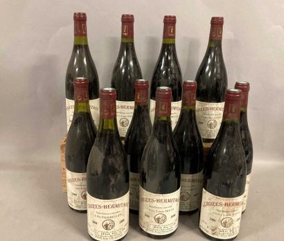 null 11 bouteilles CROZES-HERMITAGE Belle Père et Fils 2000 (3 de "Les Pierelles":...