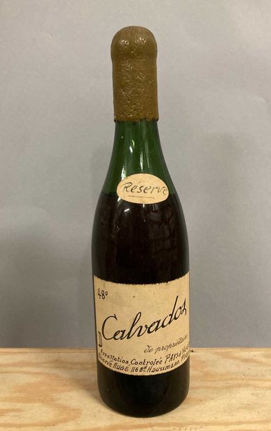 1 bouteille CALVADOS Augé (48° ; B)