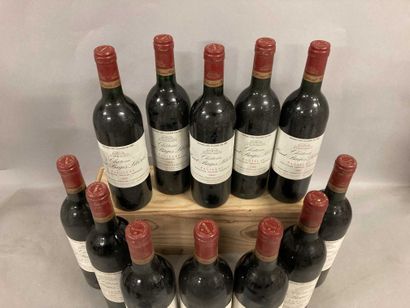 null 12 bouteilles Château HAUT BAGES LIBERAL, 5° cru Pauillac 1989 (es, elt, 5 ...