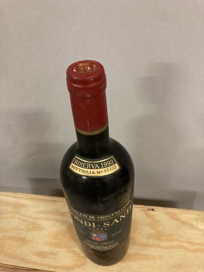 null 1 bouteille BRUNELLO DI MONTALCINO Biondi Santi 1993 (elt, J)