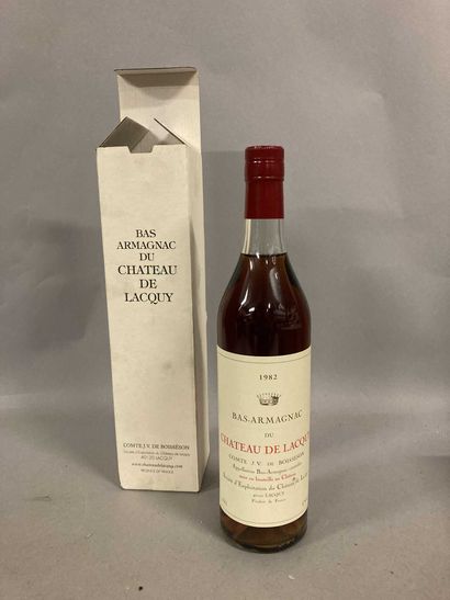 null 1 bottle BAS-ARMAGNAC Château de Lacquy 1982