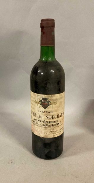 null 1 bouteille Château FAURIE DE SOUCHARD, St-Emilion 1973
