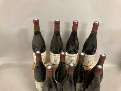 null 11 bouteilles CROZES-HERMITAGE Belle Père et Fils 2000 (3 de "Les Pierelles":...