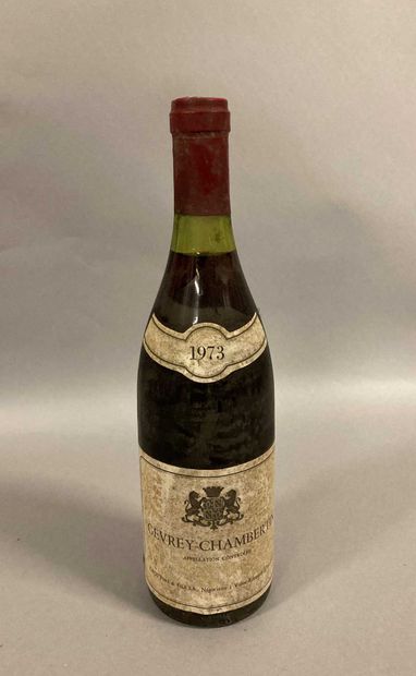 null 1 bouteille GEVREY-CHAMBERTIN Gros P F 1973 (es, elt, TLB)