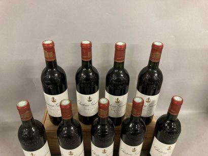 null 9 bouteilles Château GISCOURS, 3° cru Margaux1978 (et, ela, 2 TLB, 6 LB) cb
