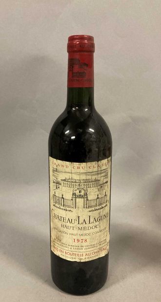 null 1 bouteille Château LA LAGUNE, 3° cru Haut-Médoc 1978