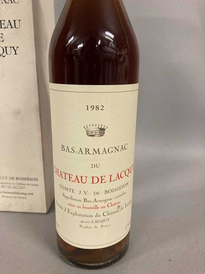 null 1 bottle BAS-ARMAGNAC Château de Lacquy 1982