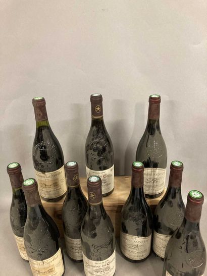 null 10 bottles RHONE DIVERS (3 Ch. La Nerthe, Châteauneuf-du-Pape 1997: es, et,...