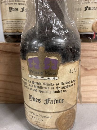 null 6 bouteilles SCOTCH WHISKY "Prince of Morar", Glen Morar (etlt)