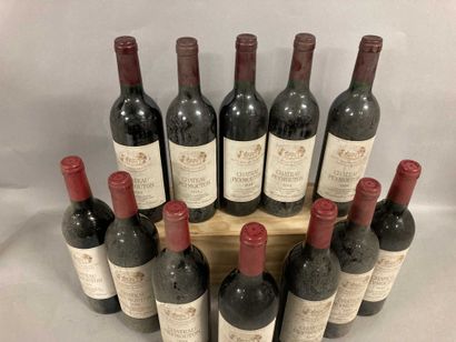 null 12 bouteilles Château PEYMOUTON, St-Emilion 1994 (es, et, 1 ea, différentes...