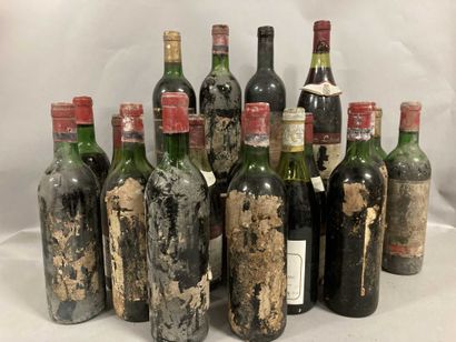 18 bouteilles DIVERS (ett, eta, LB/B, étiquettes...