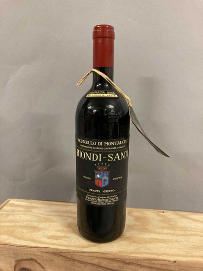 null 1 bottle BRUNELLO DI MONTALCINO Biondi Santi 2005 (etlt)